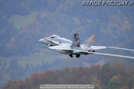2009-10-08 Meiringen 508 McDonnell Douglas FA-18C Hornet